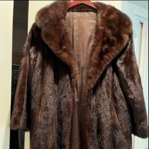 Mink coat